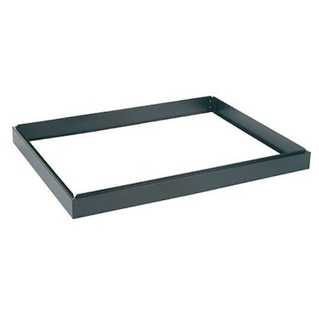 Global Industrial Closed Base for 46W 5 Drawer Flat File, Black 506829BK